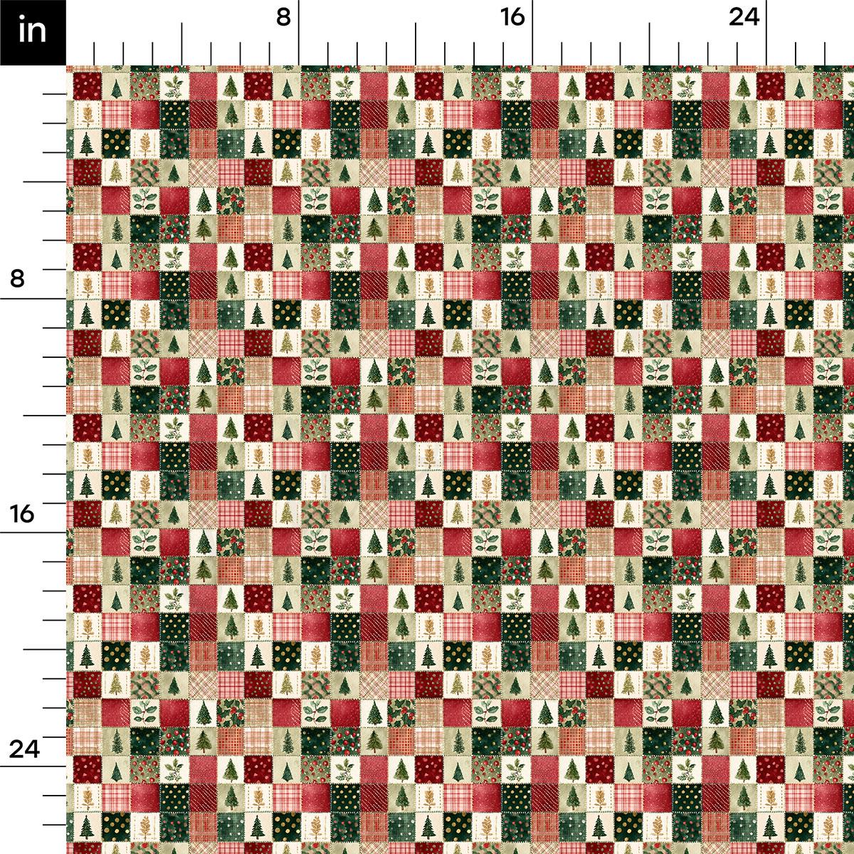 The image is a collage of various Christmas-themed images, including trees, plaid patterns, and other festive elements. The images are arranged in a grid-like pattern, creating a visually appealing and festive design.