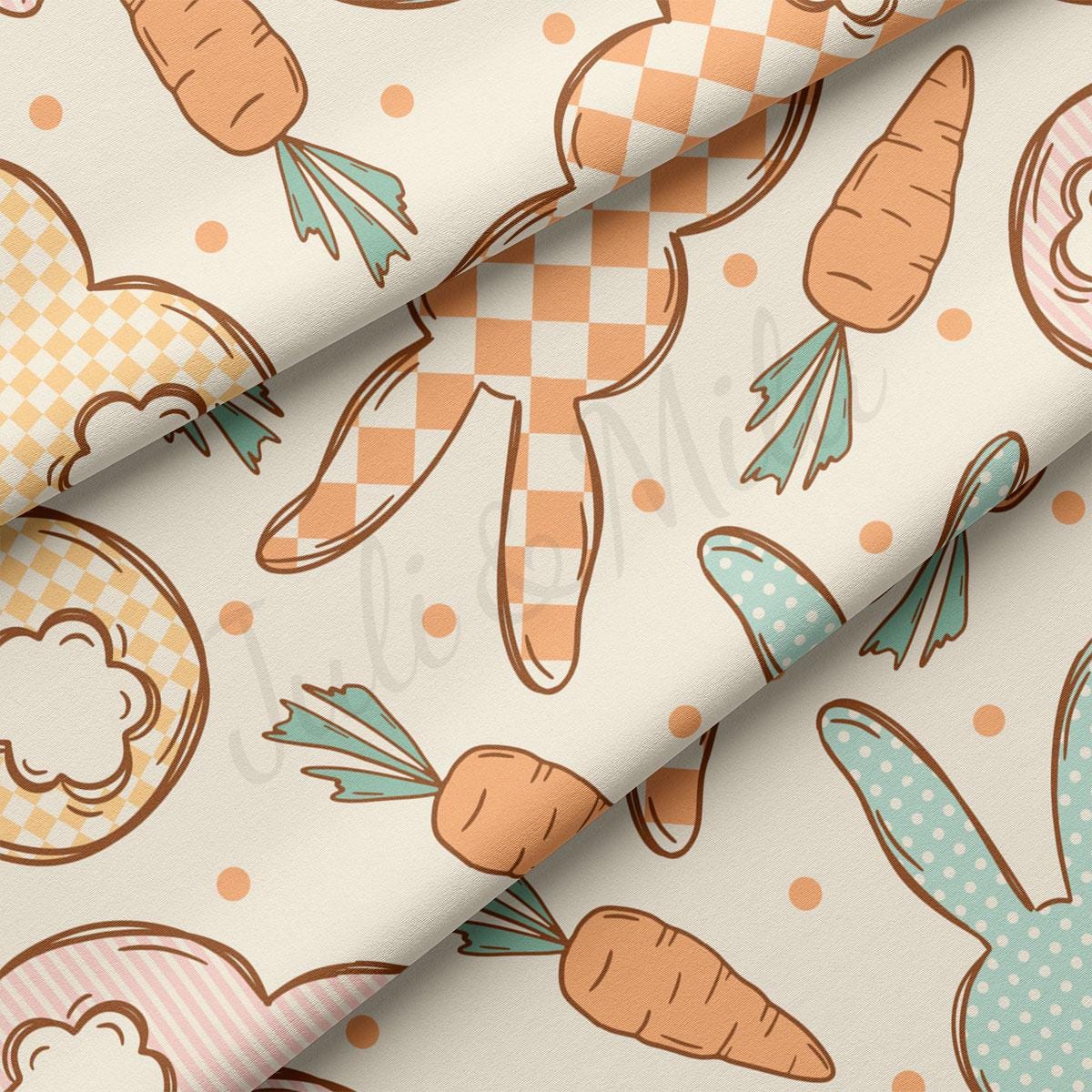 a close up of a pattern of carrots