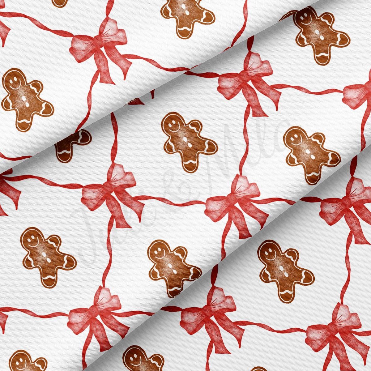 a white background with red bows and a brown teddy bear