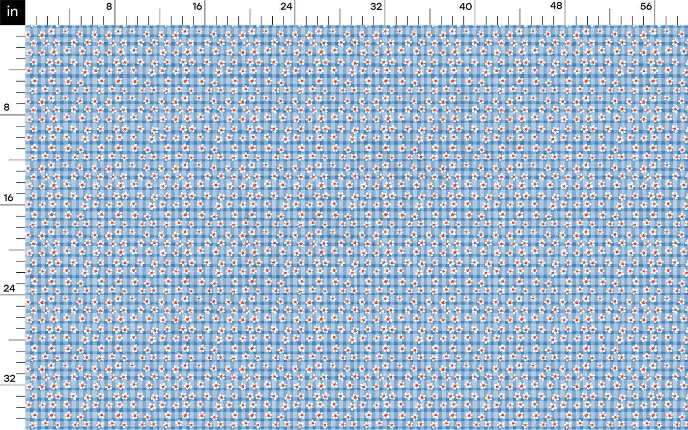 a blue and white graph paper with numbers on it