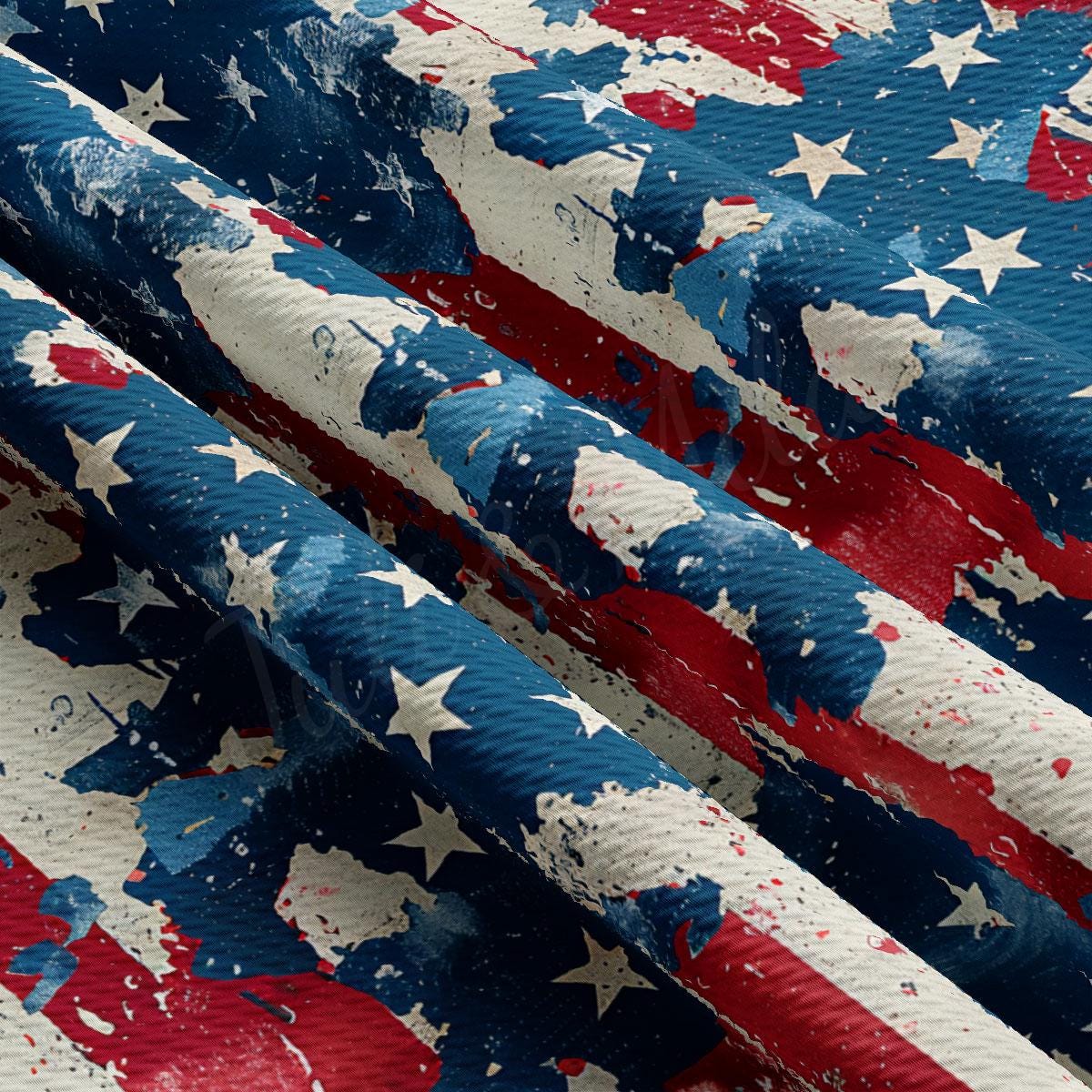 a red, white, and blue american flag background