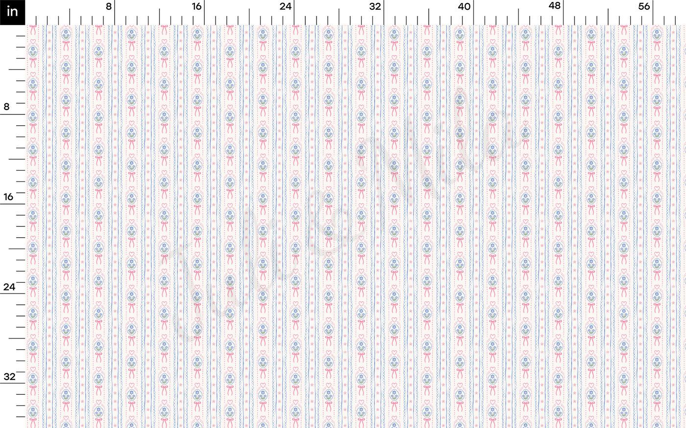 The image is a repeating pattern of a pink and white striped design, with a grid-like arrangement of the pattern. The pattern consists of vertical stripes and circles, creating a visually appealing and symmetrical design. The image does not contain any text or additional objects, and it is a simple, minimalist representation of a pattern.