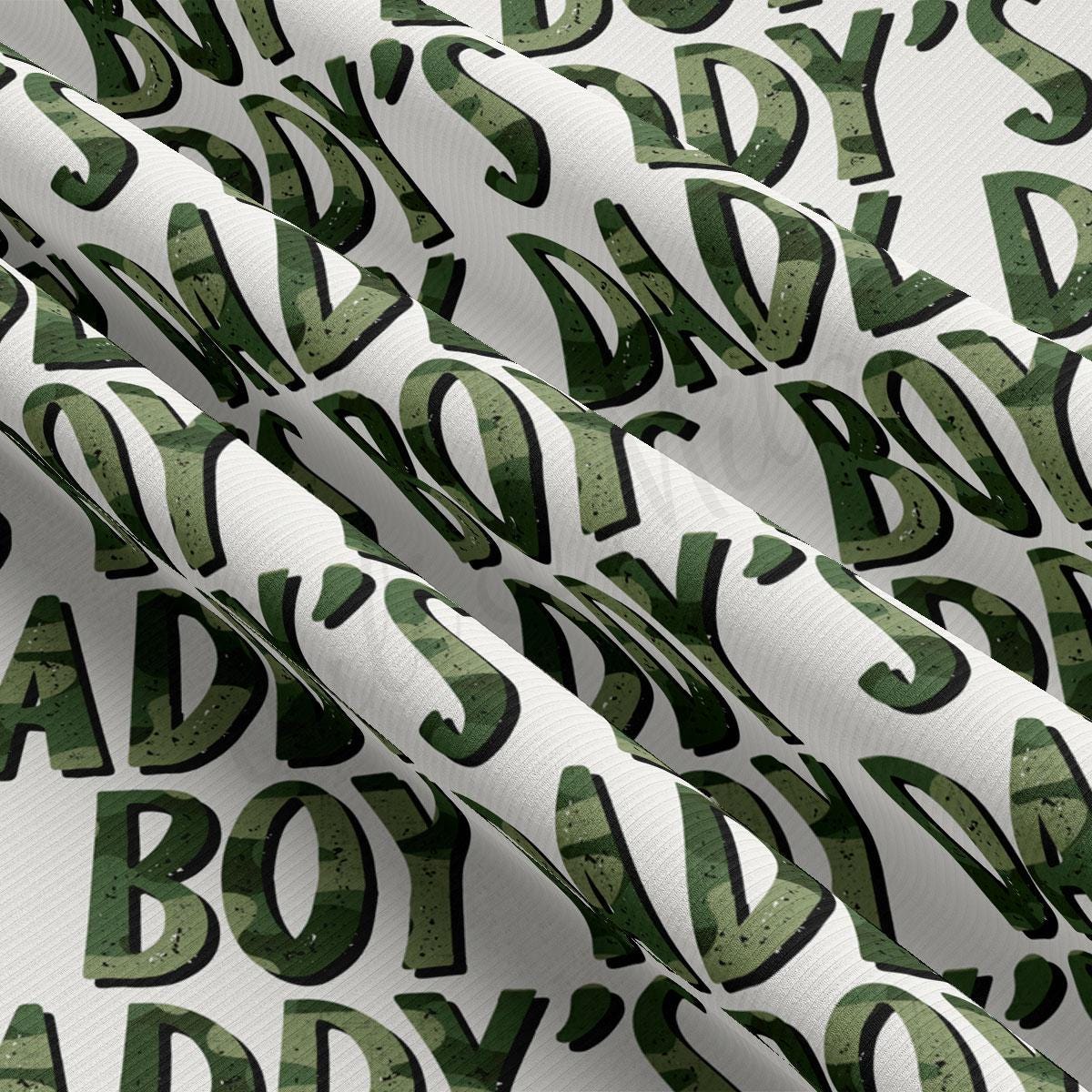 a pattern of green letters on a white background