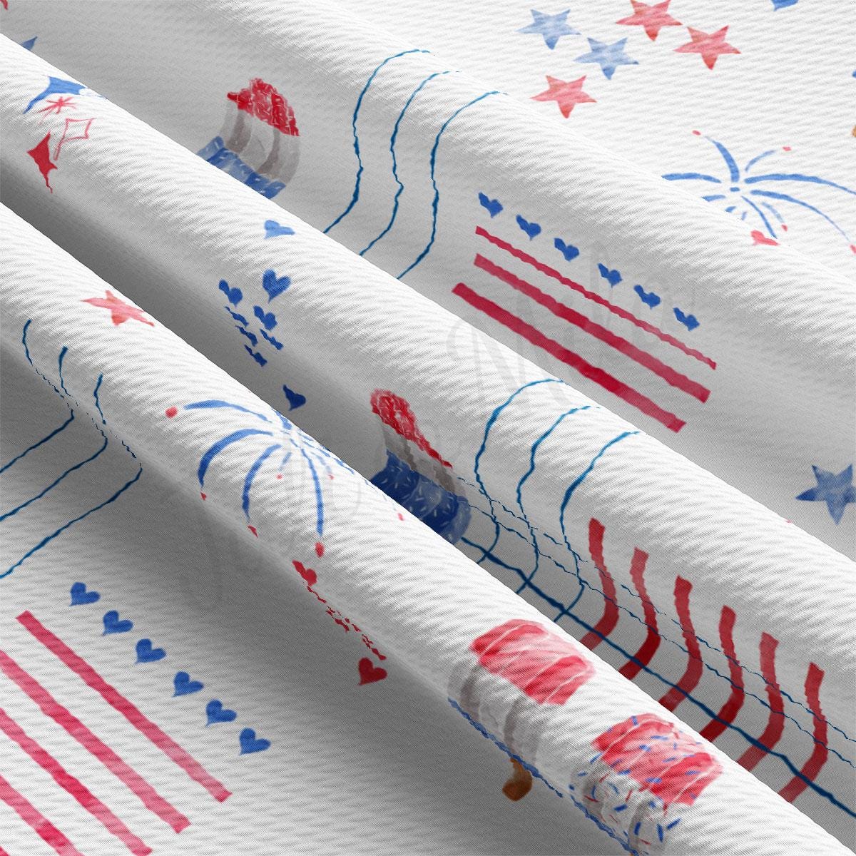 a close up of a pattern of american flags