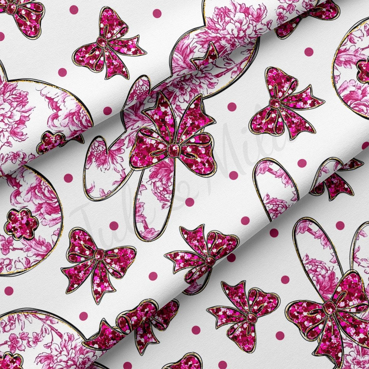 a pink and white wallpaper with pink flowers on it