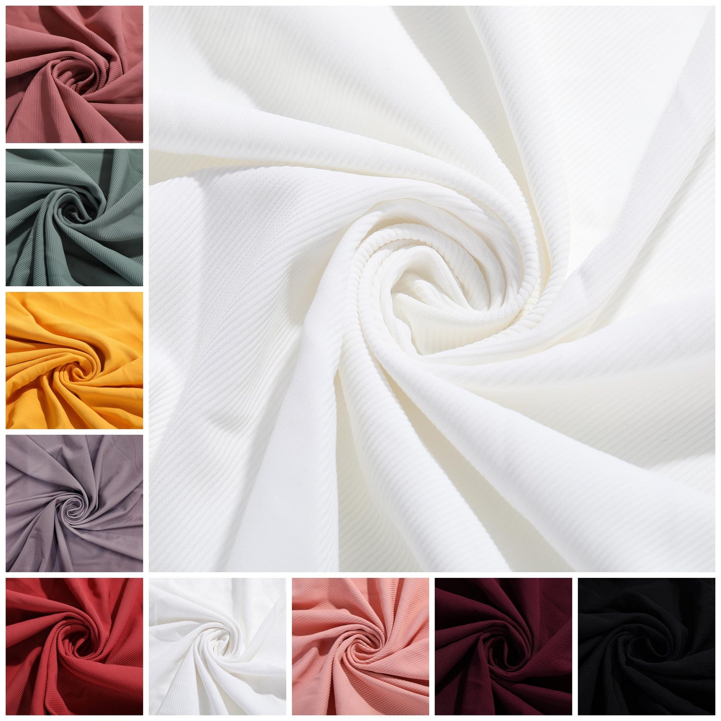 Rib Nylon Spandex Swim - for Swimwear, Costumes, Apparel, Sportswear