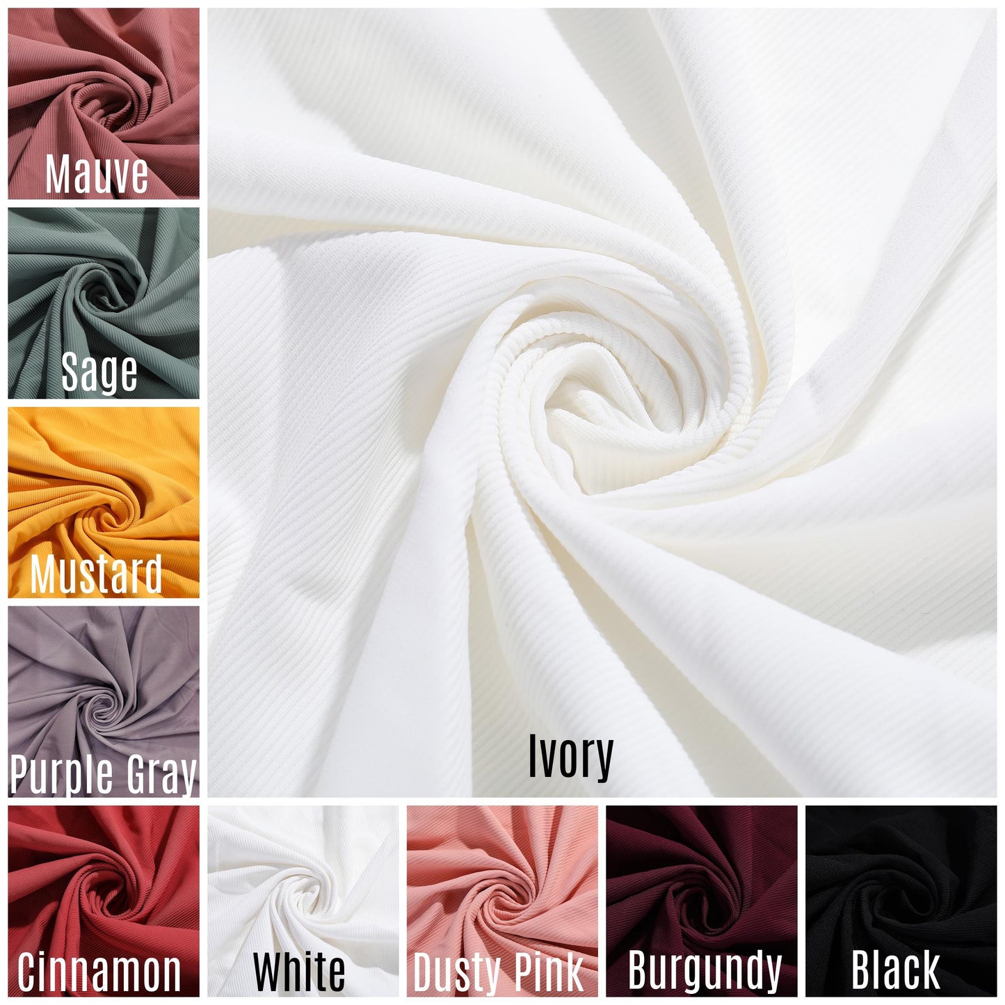 Rib Nylon Spandex Swim - for Swimwear, Costumes, Apparel, Sportswear