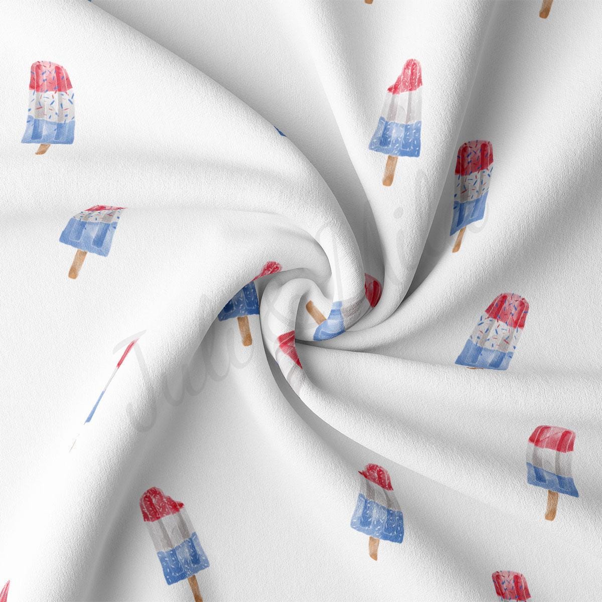 an image of an ice cream pattern on a white background