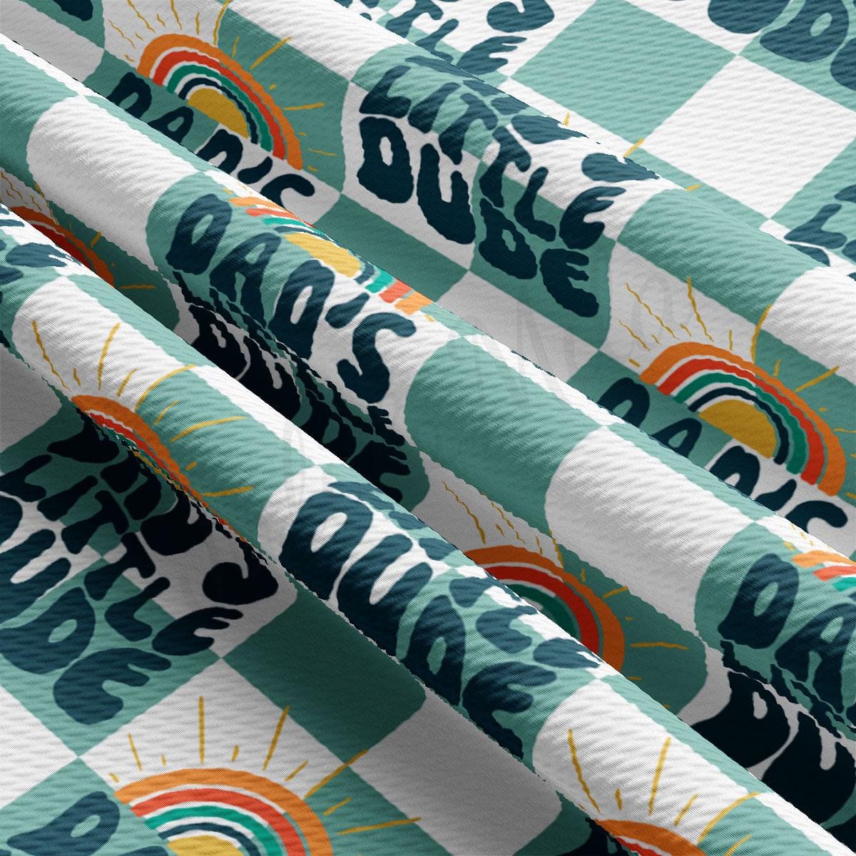 a close up of a pattern on a table cloth