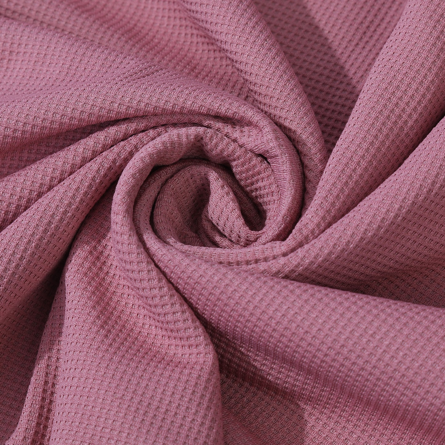 Waffle Stretchy Polyester Fabric 250 GSM