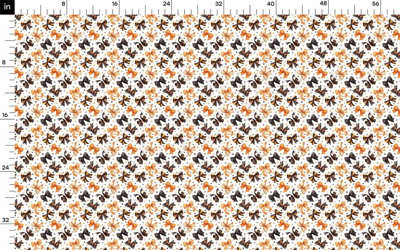 The image is a repeating pattern of various shapes and colors, including black, orange, and white, creating a visually interesting and dynamic design.