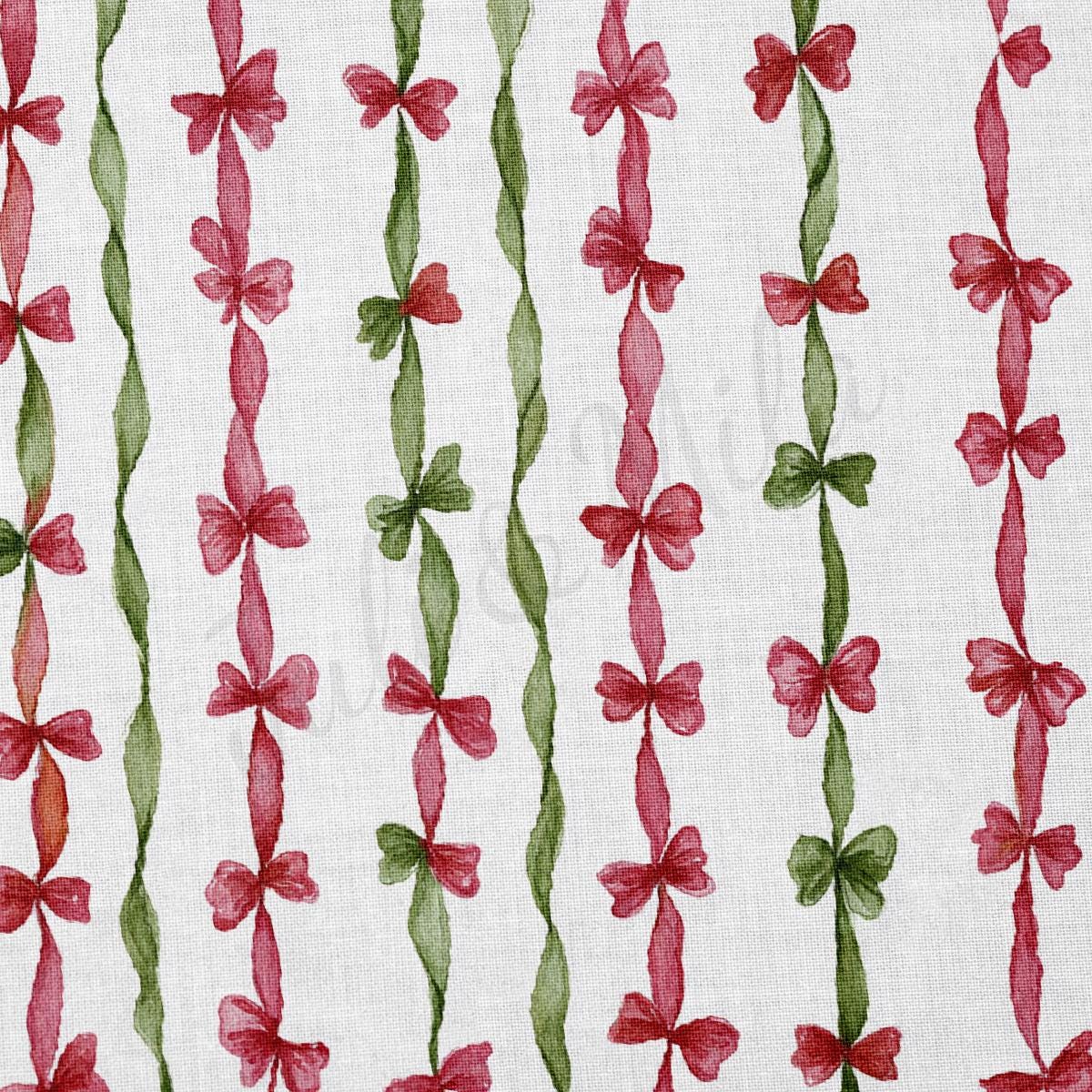 Christmas 100% Cotton Fabric By the Yard Printed in USA Cotton Sateen CTN3383