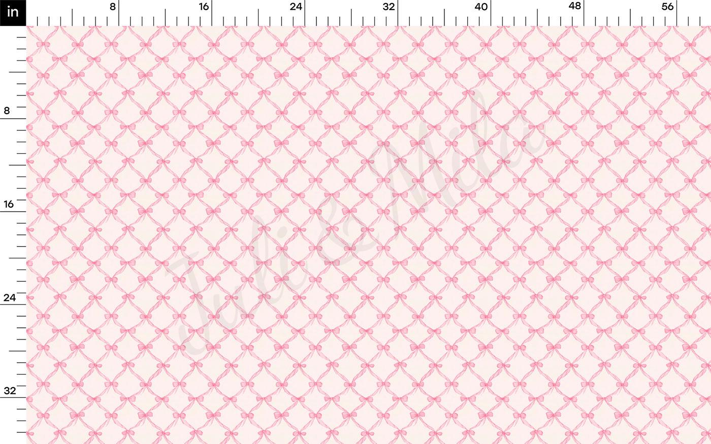 The image is a repeating pattern of pink and white diamond shapes, creating a visually appealing and symmetrical design.