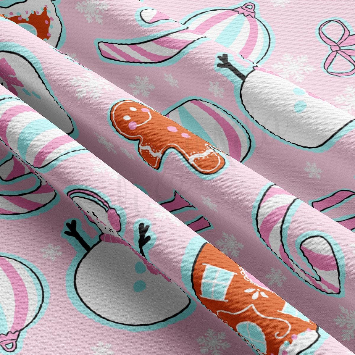 a close up of a pink wrapping paper