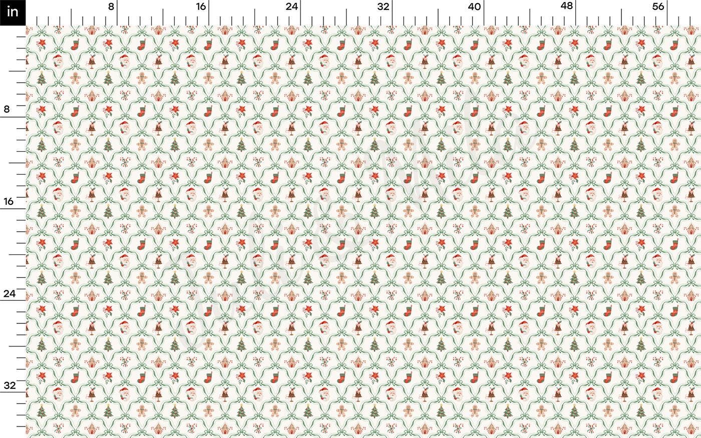 The image is a repeating pattern of various Christmas-themed icons and symbols, including stars, snowflakes, reindeer, and other festive elements, arranged in a grid-like layout.
