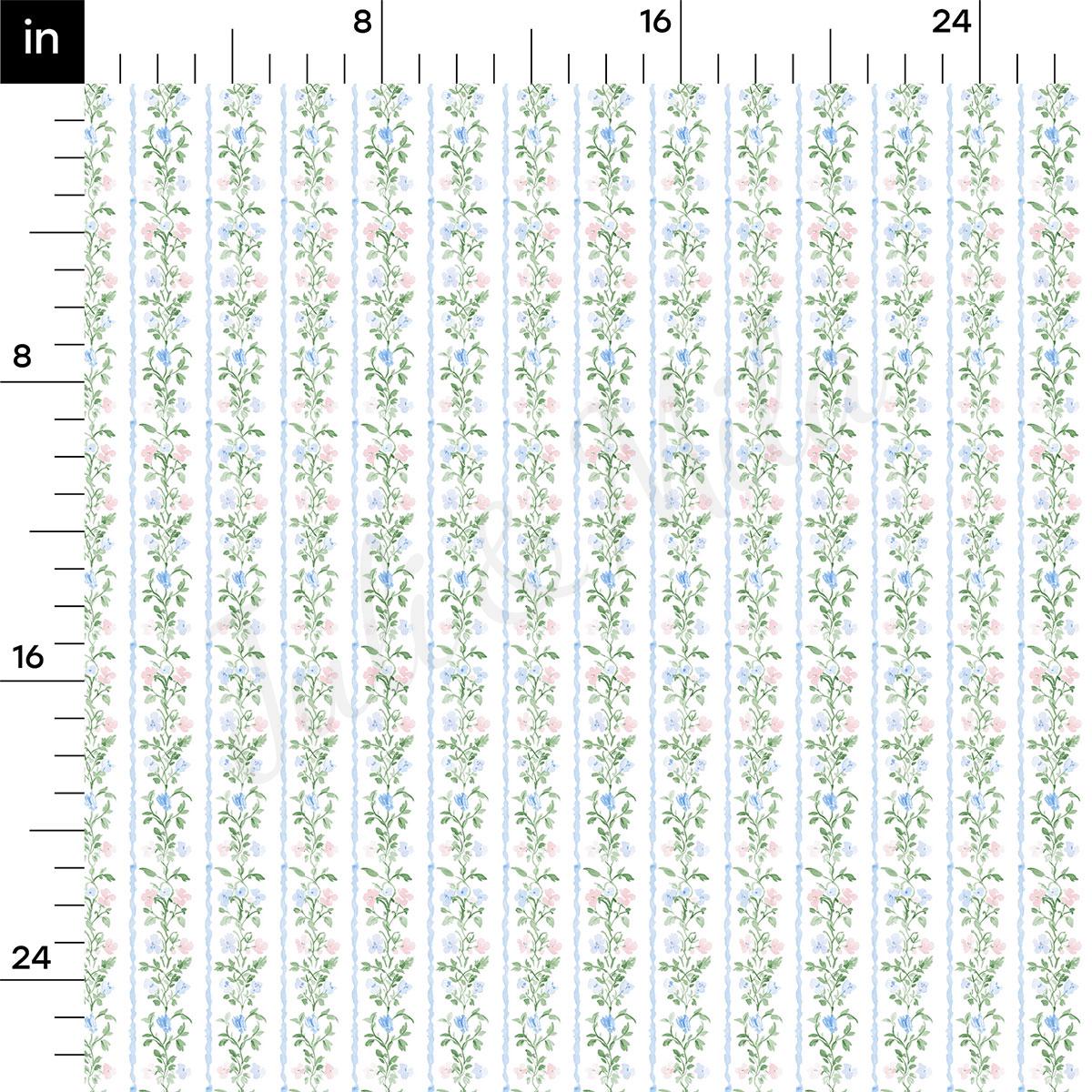 a repeating pattern of vertical lines with green and white floral designs. The pattern is composed of 24 lines, and the image is described as a "collage of multiple images" and "24 lines".