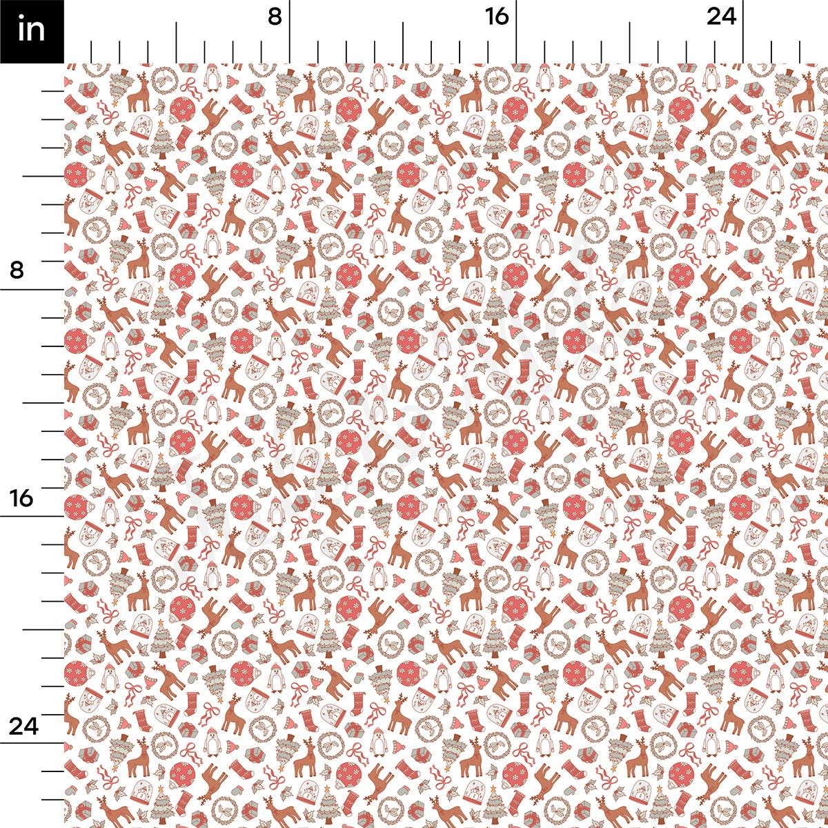 a ruler with a pattern of people on it
