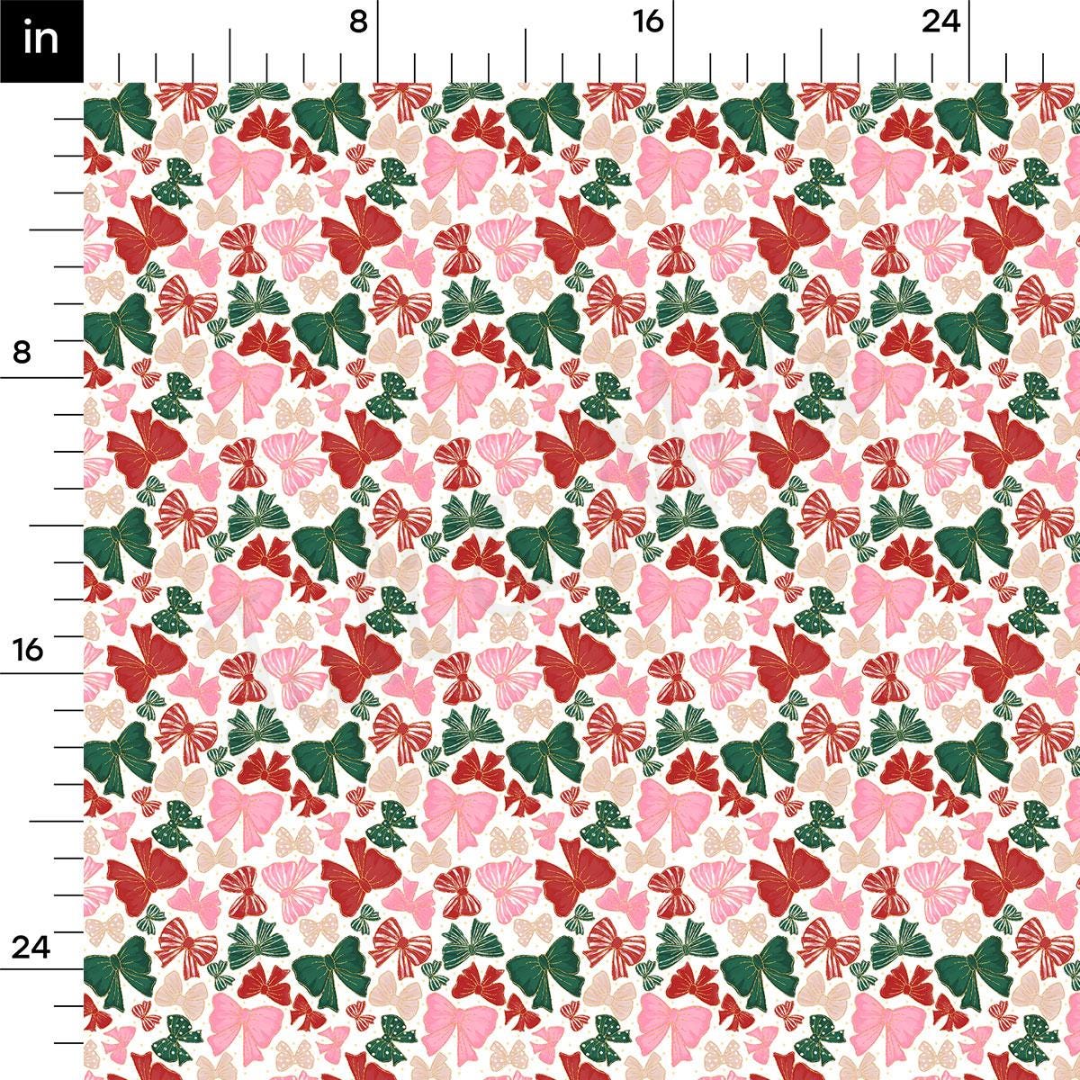 Christmas 100% Cotton Fabric By the Yard Printed in USA Cotton Sateen CTN3356