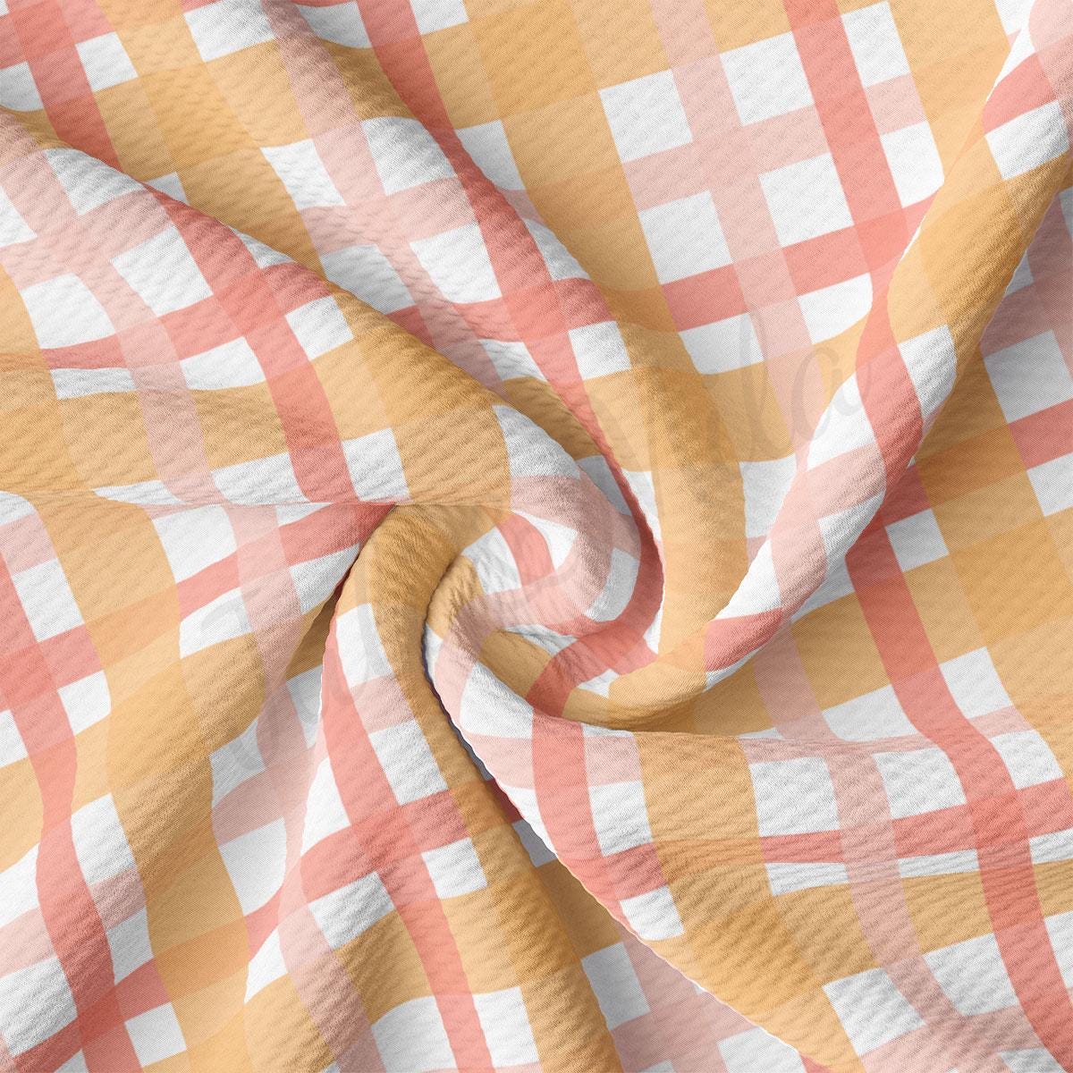 a close up of a checkered fabric