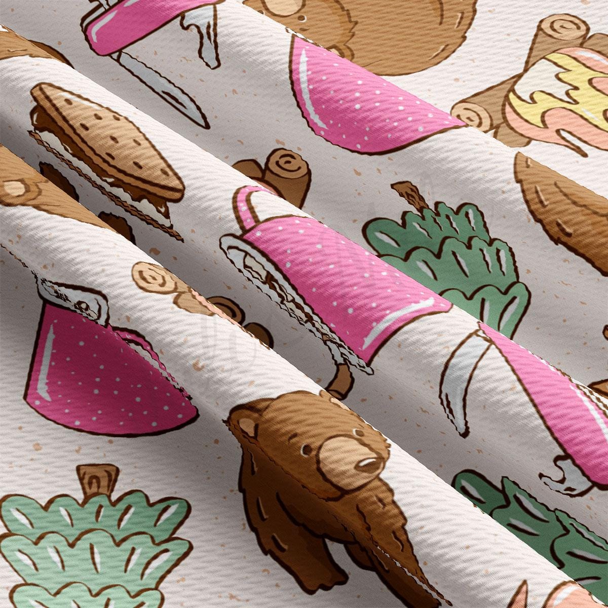 a close up of a pattern on a fabric