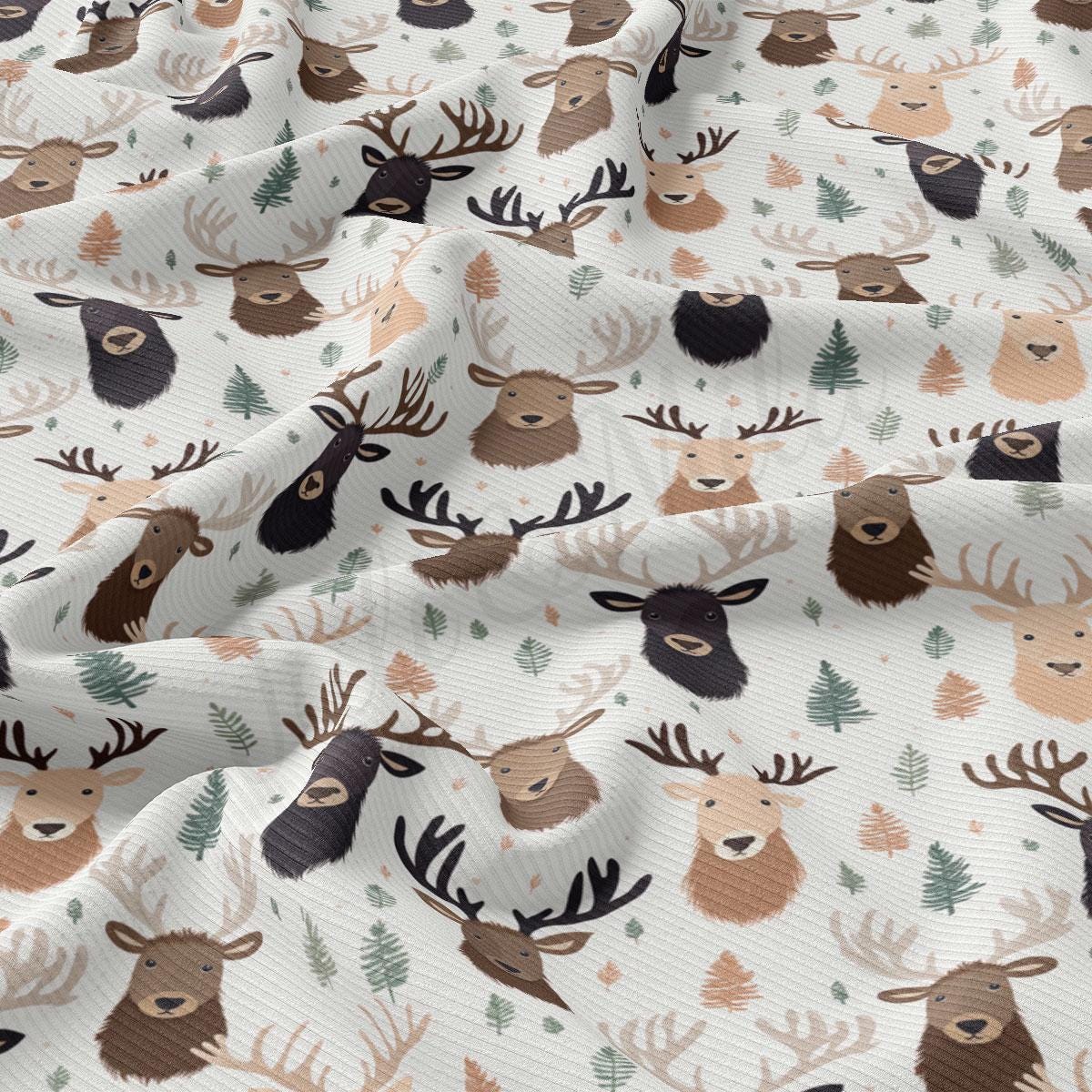 a close up of a deer pattern on a white background