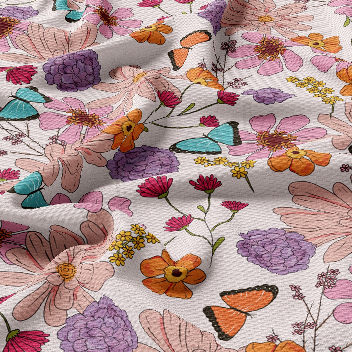 Floral Bullet Fabric AA2715