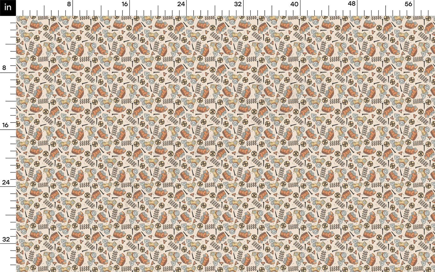 Contruction Bullet Fabric AA2716