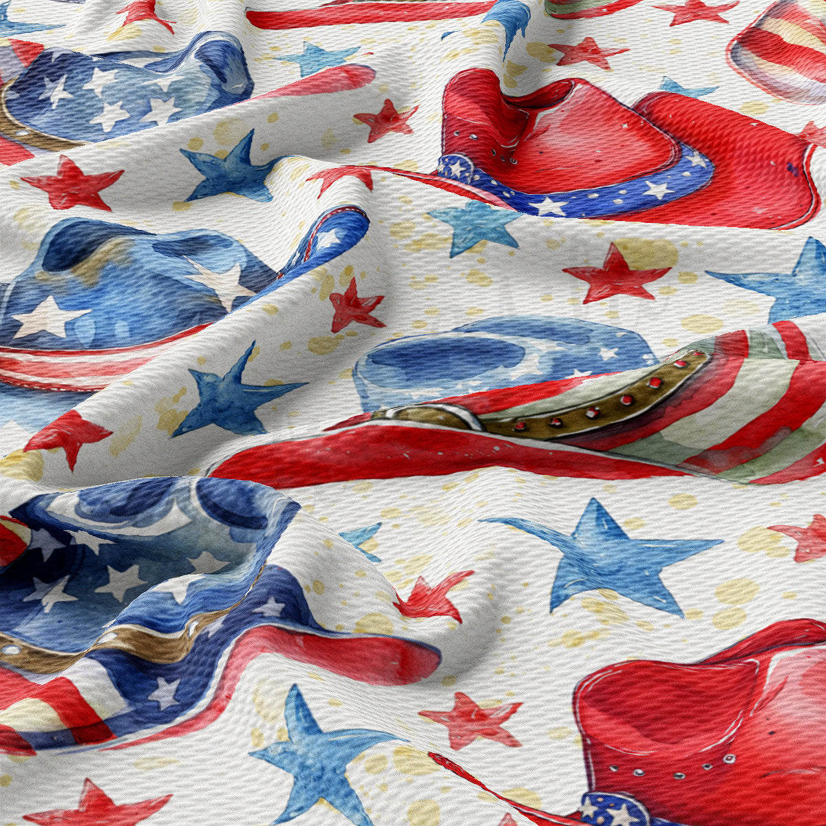 4th of July Patriotic Bullet Fabric AA2737