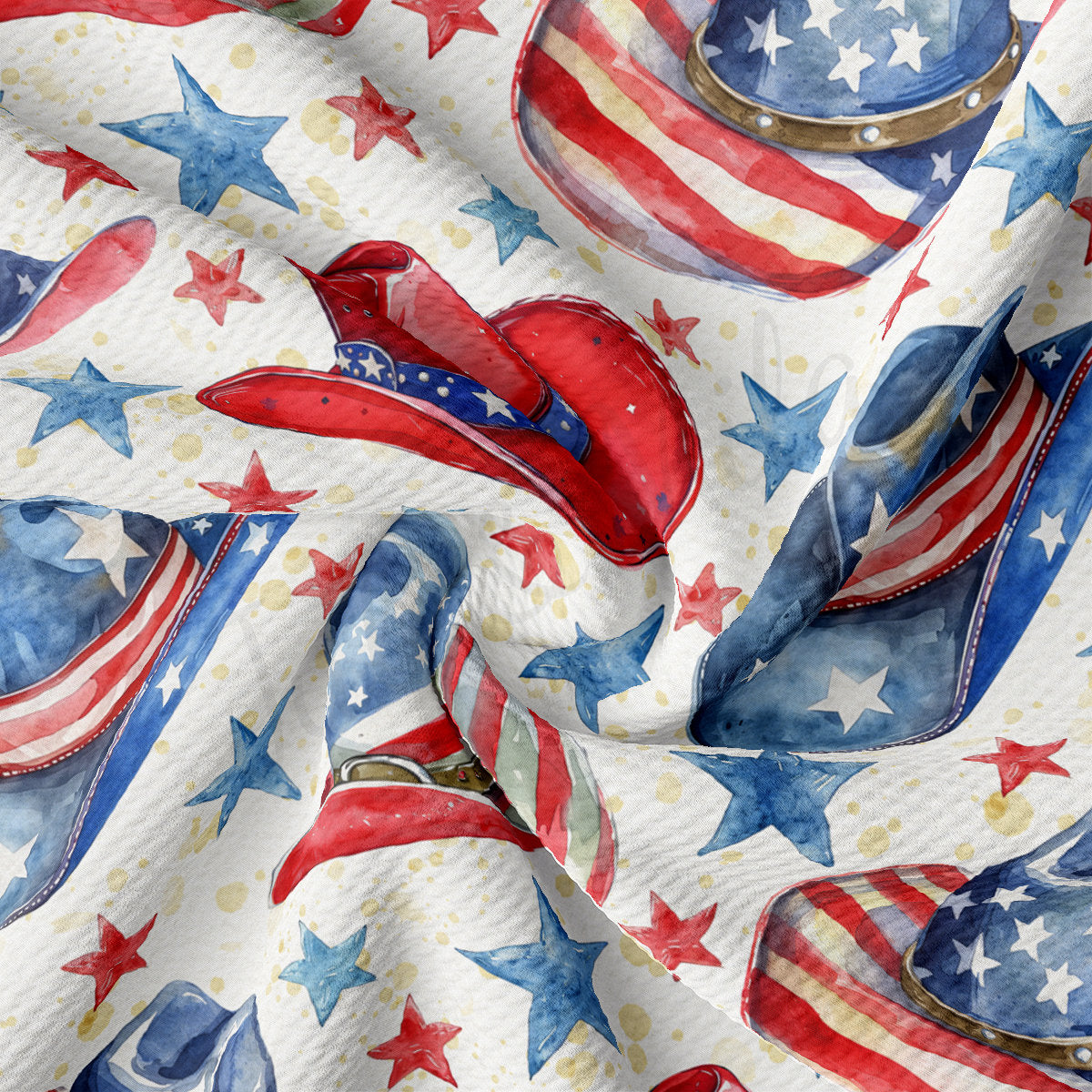 4th of July Patriotic Bullet Fabric AA2737