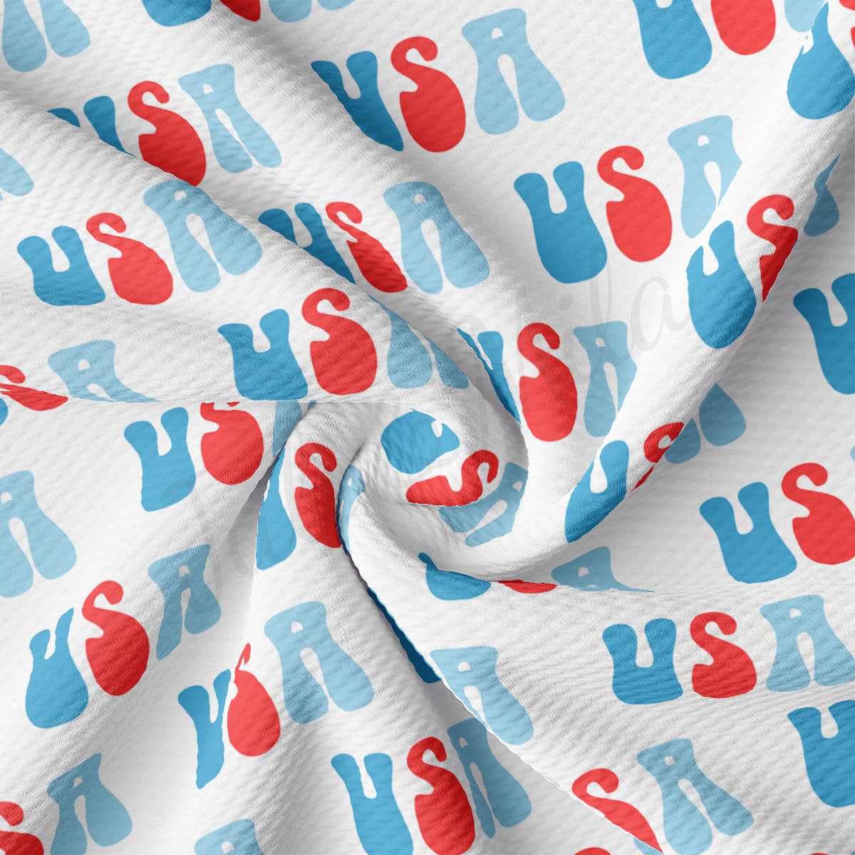 4th of July Patriotic Bullet Fabric AA2739