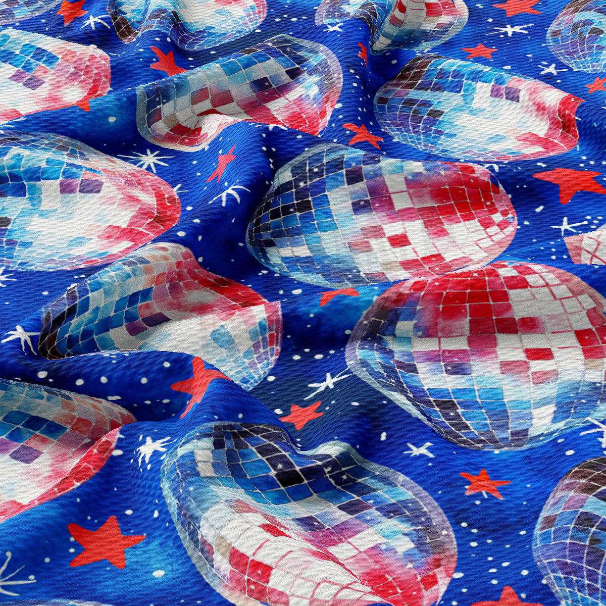 4th of July Patriotic Bullet Fabric AA2744