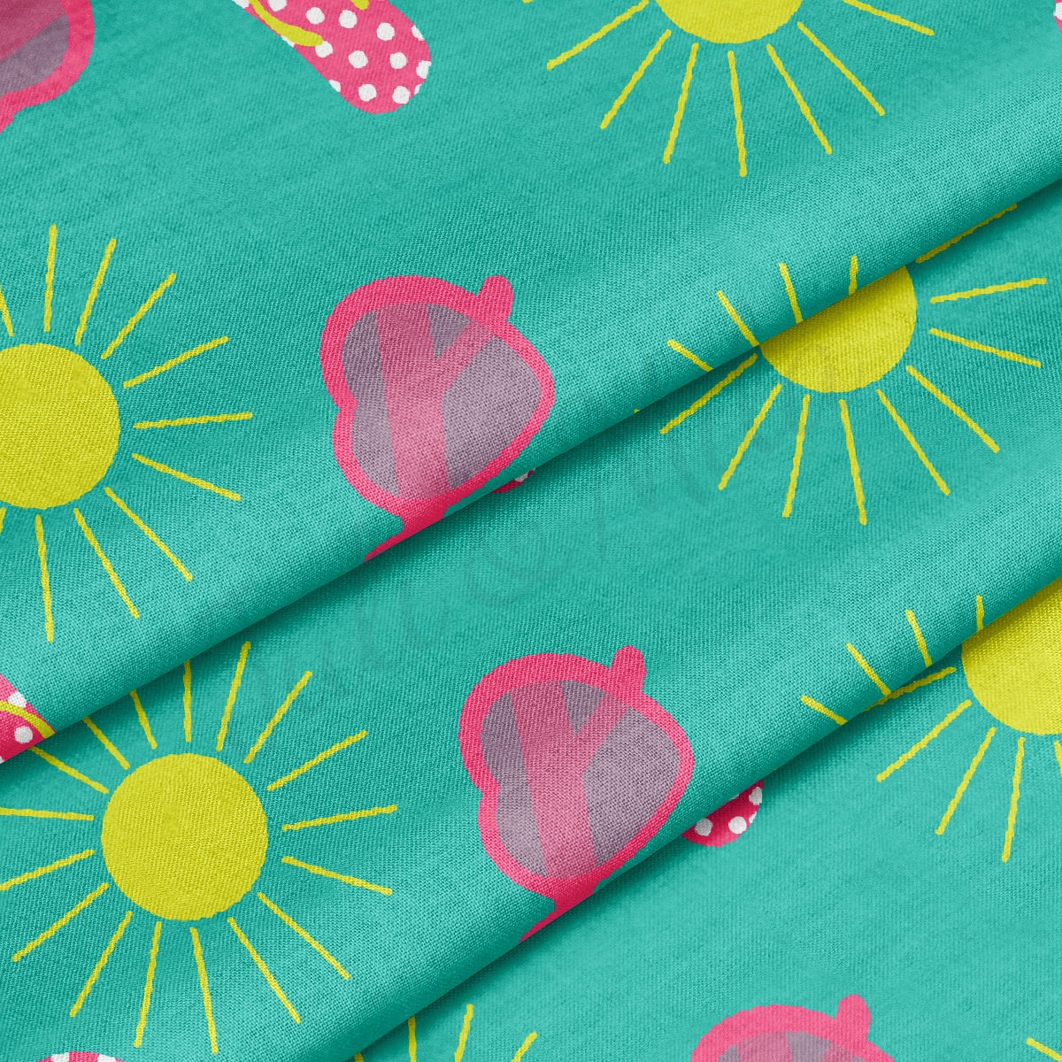 100% Cotton Fabric CTN2711 Summer