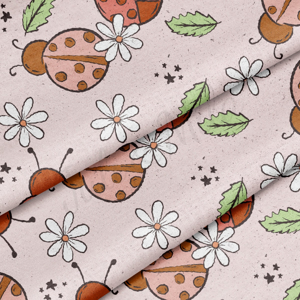 100% Cotton Fabric CTN2713 LadyBug