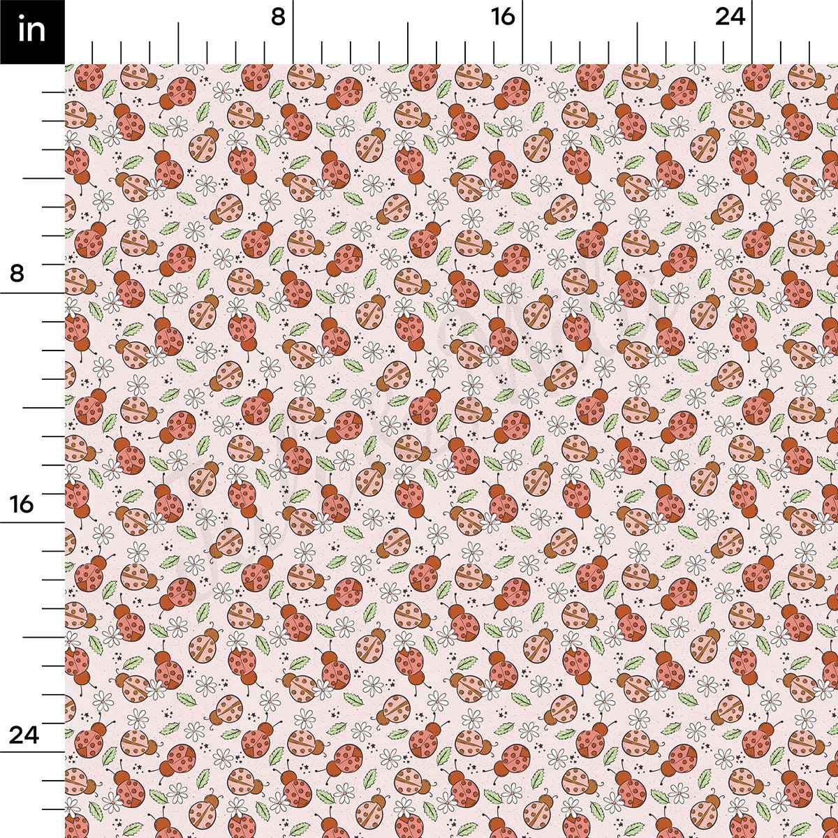 100% Cotton Fabric CTN2713 LadyBug