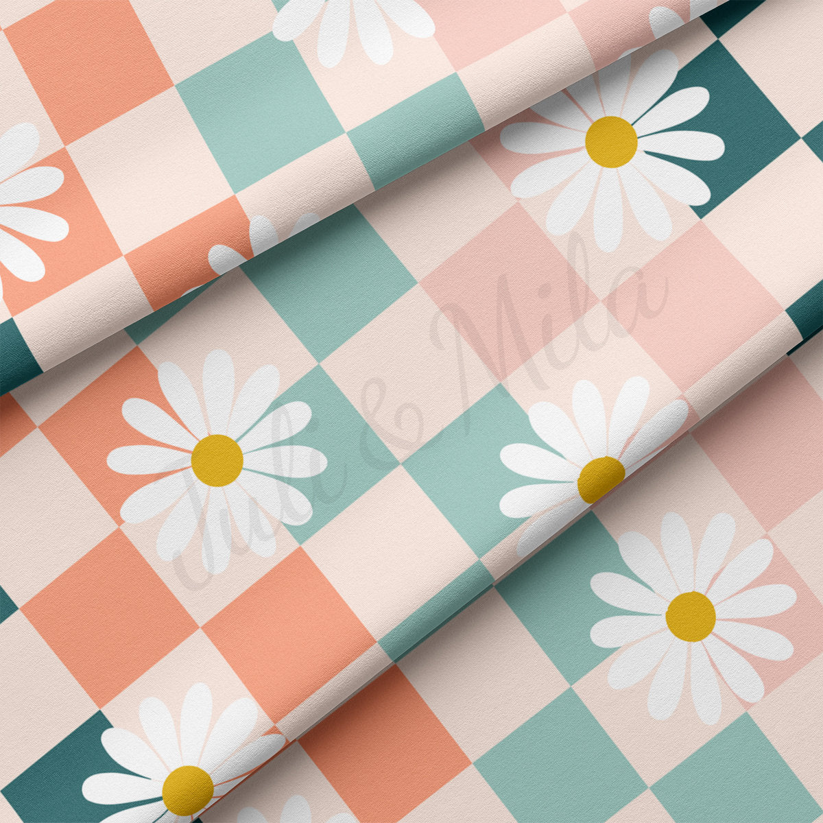 DBP Fabric Double Brushed Polyester DBP2706 Floral