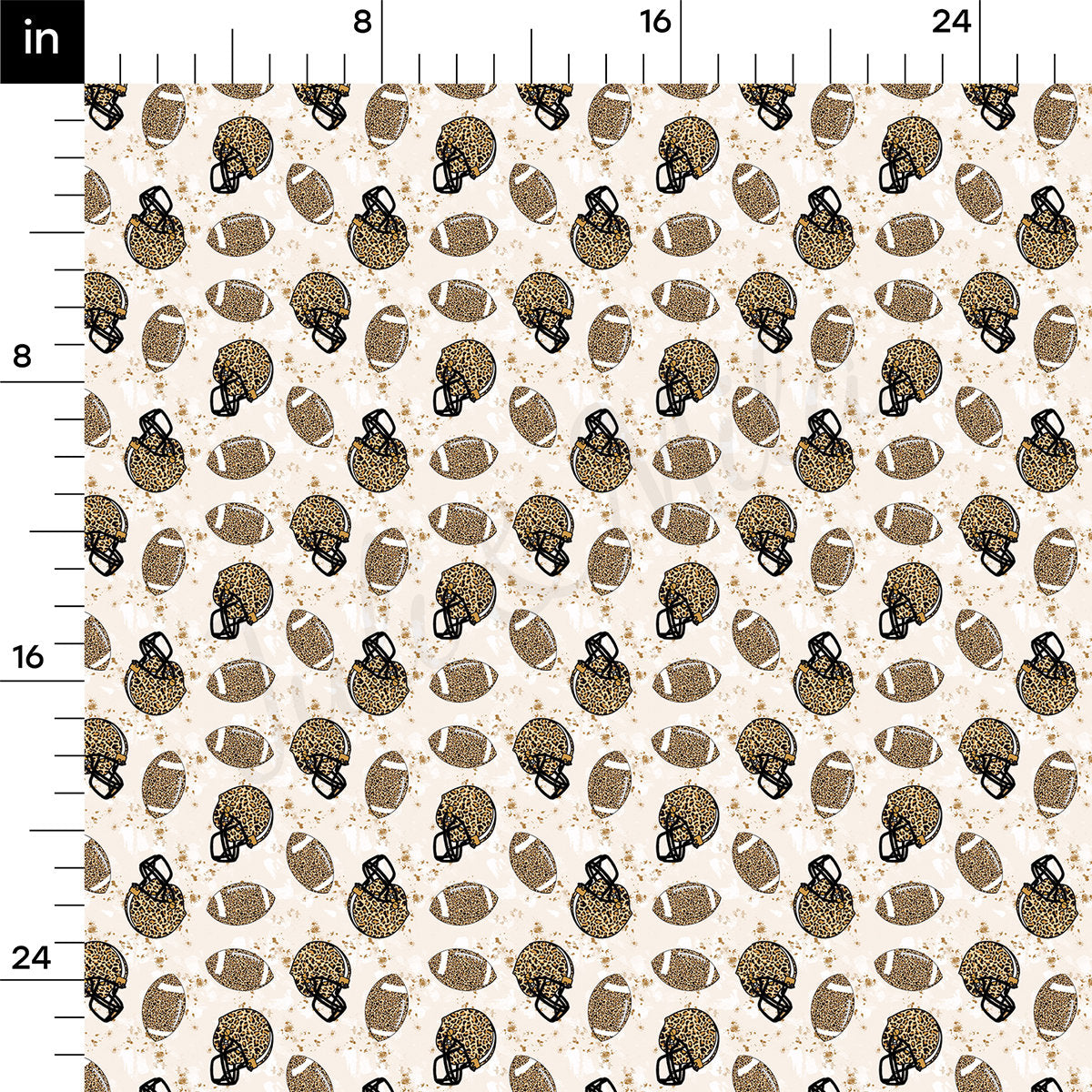 Rib Knit Fabric RBK2700 Football