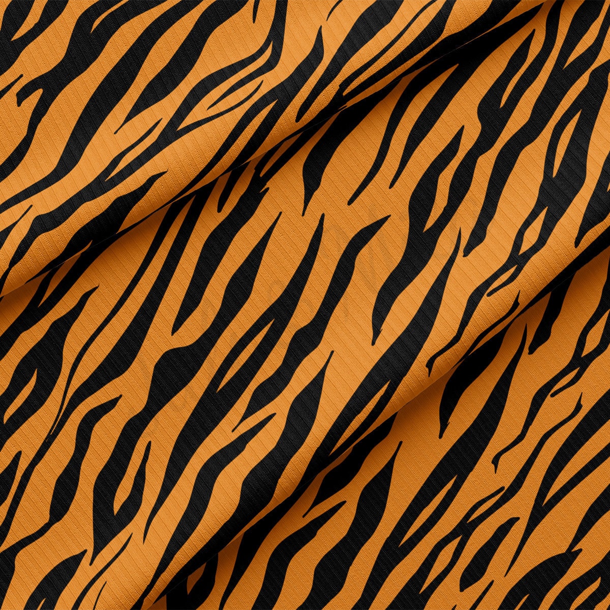 Rib Knit Fabric RBK2722 Tiger