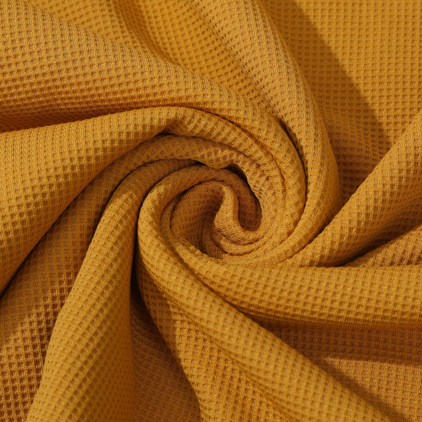 Stretchy Waffle Fabric by the yard Waffle Knit Stretchy Polyester Spandex 60 inches wide Solid Colors