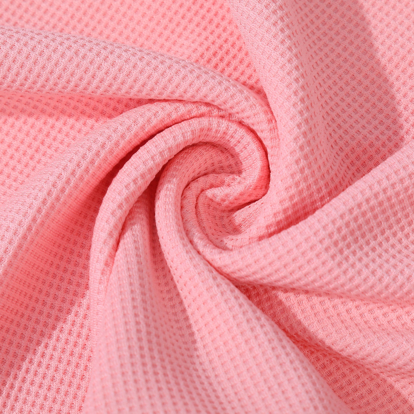 Waffle Fabric by the yard Waffle Knit Stretchy Polyester Spandex 60 inches wide Solid Colors