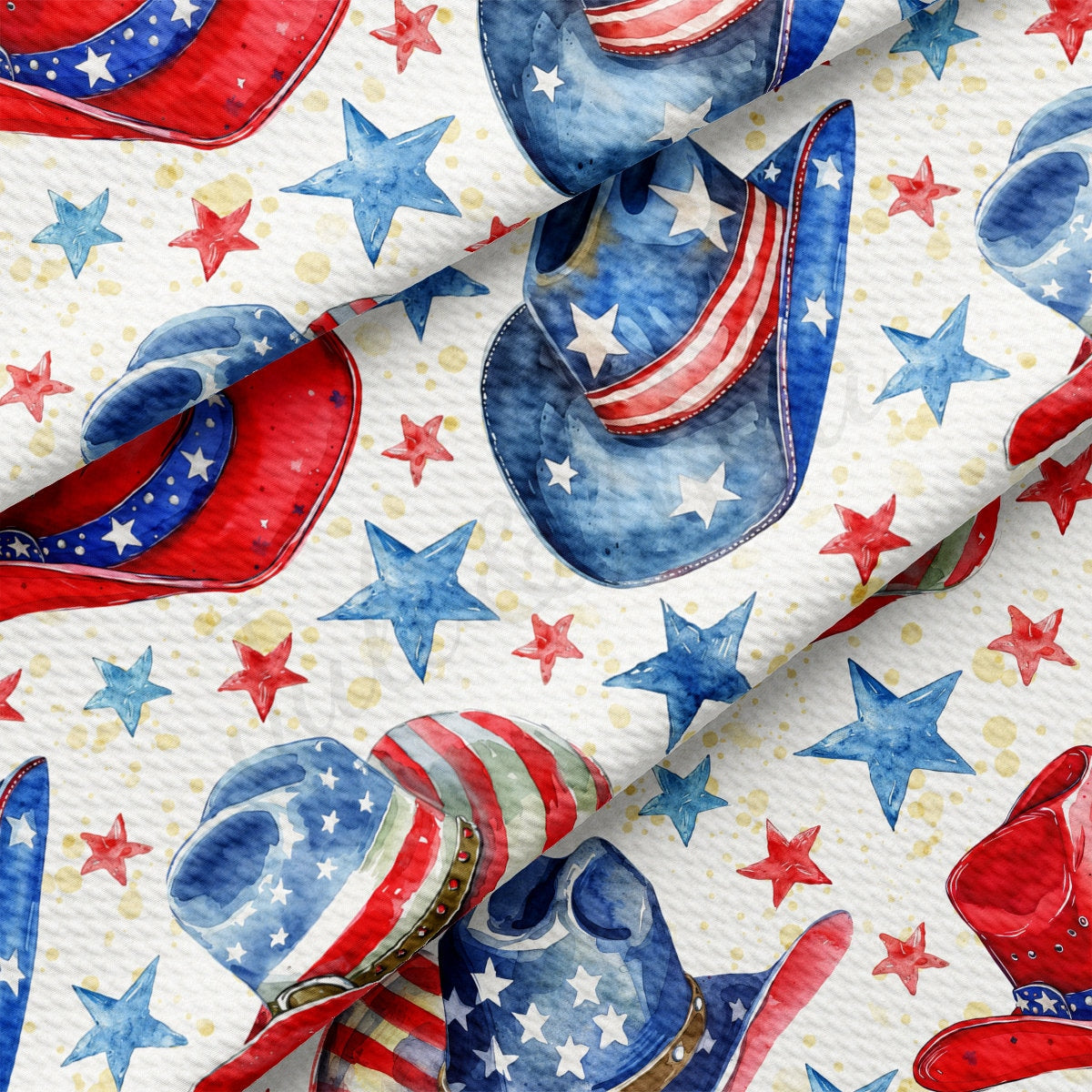 4th of July Patriotic Bullet Fabric AA2737