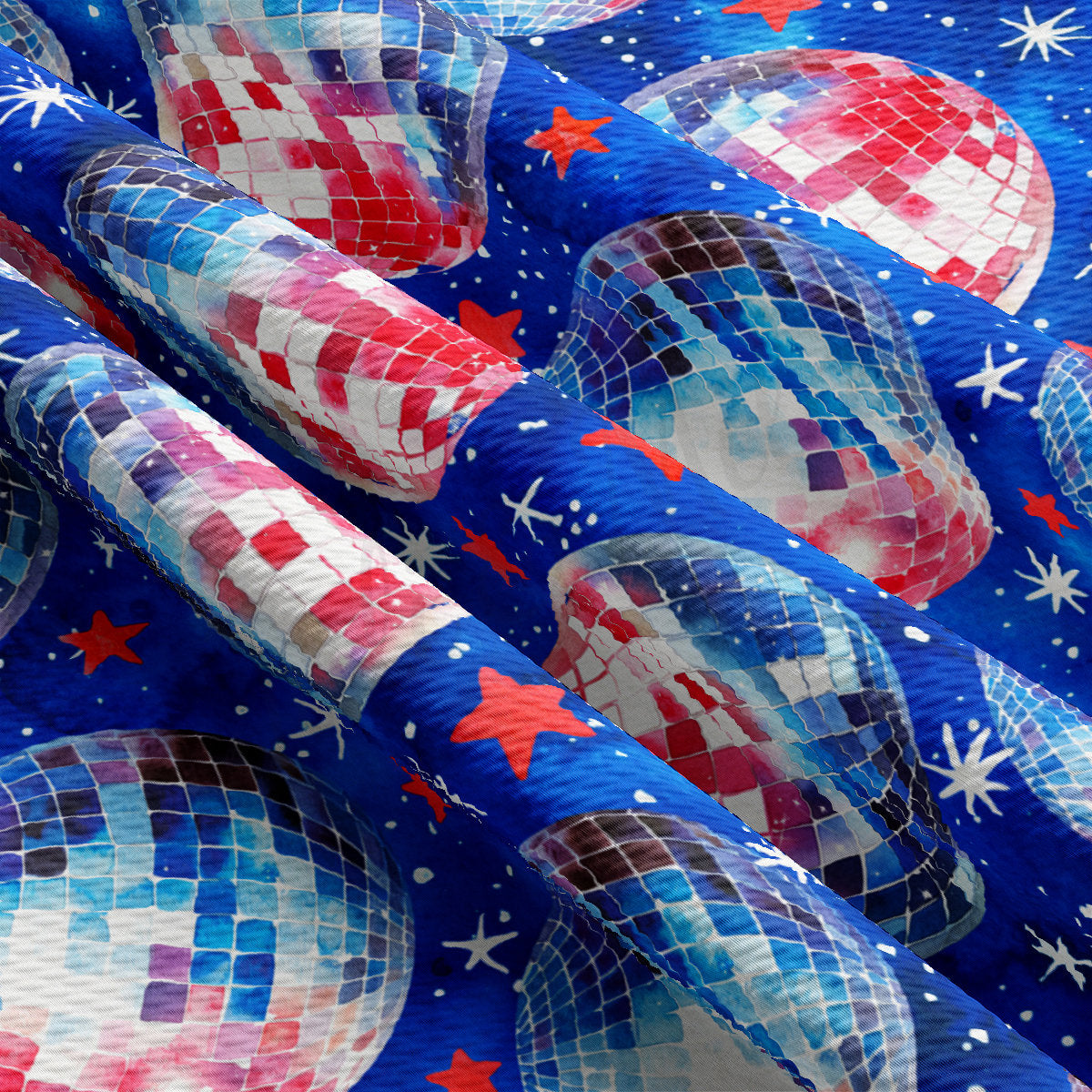 4th of July Patriotic Bullet Fabric AA2744