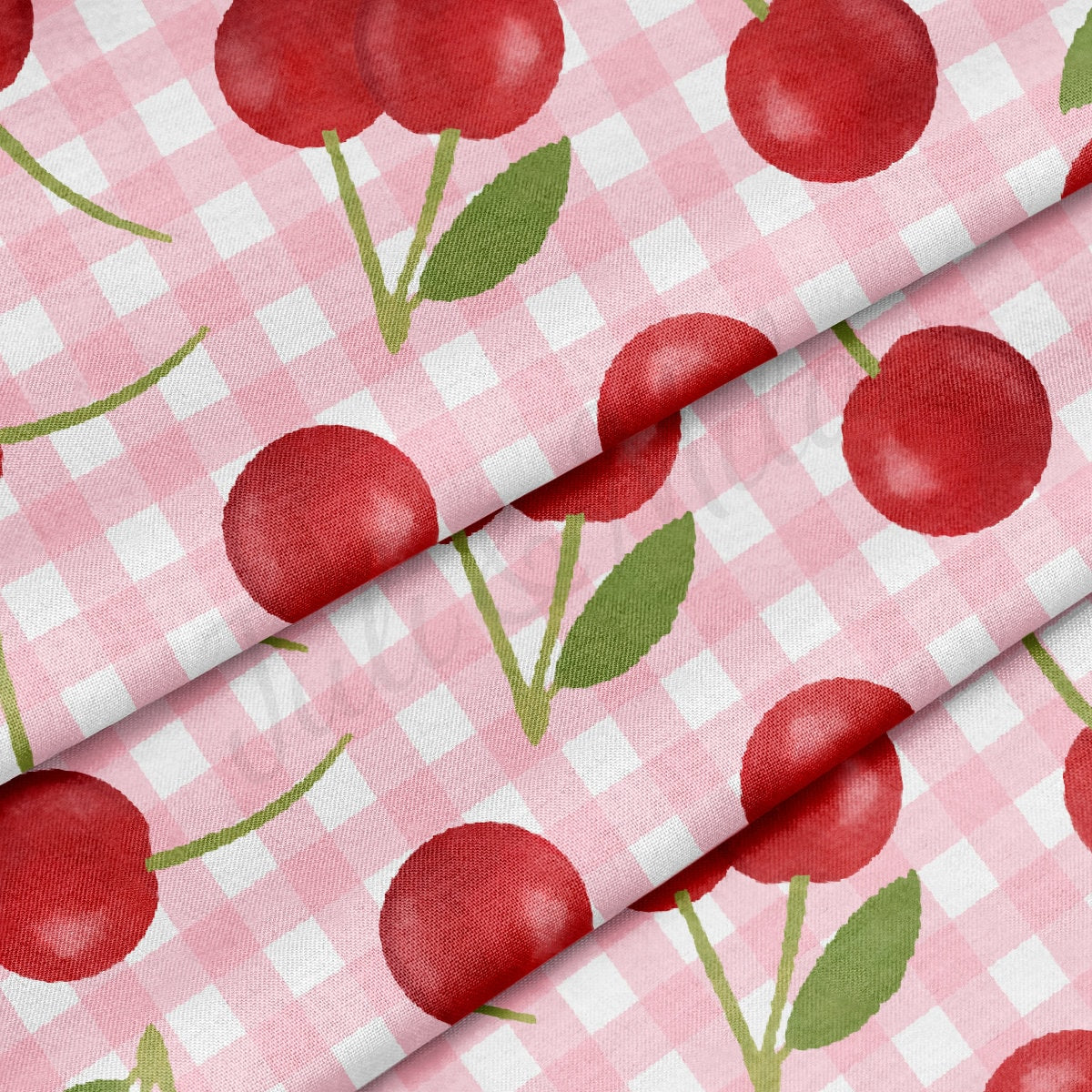 100% Cotton Fabric CTN2709 Cherry Cherries