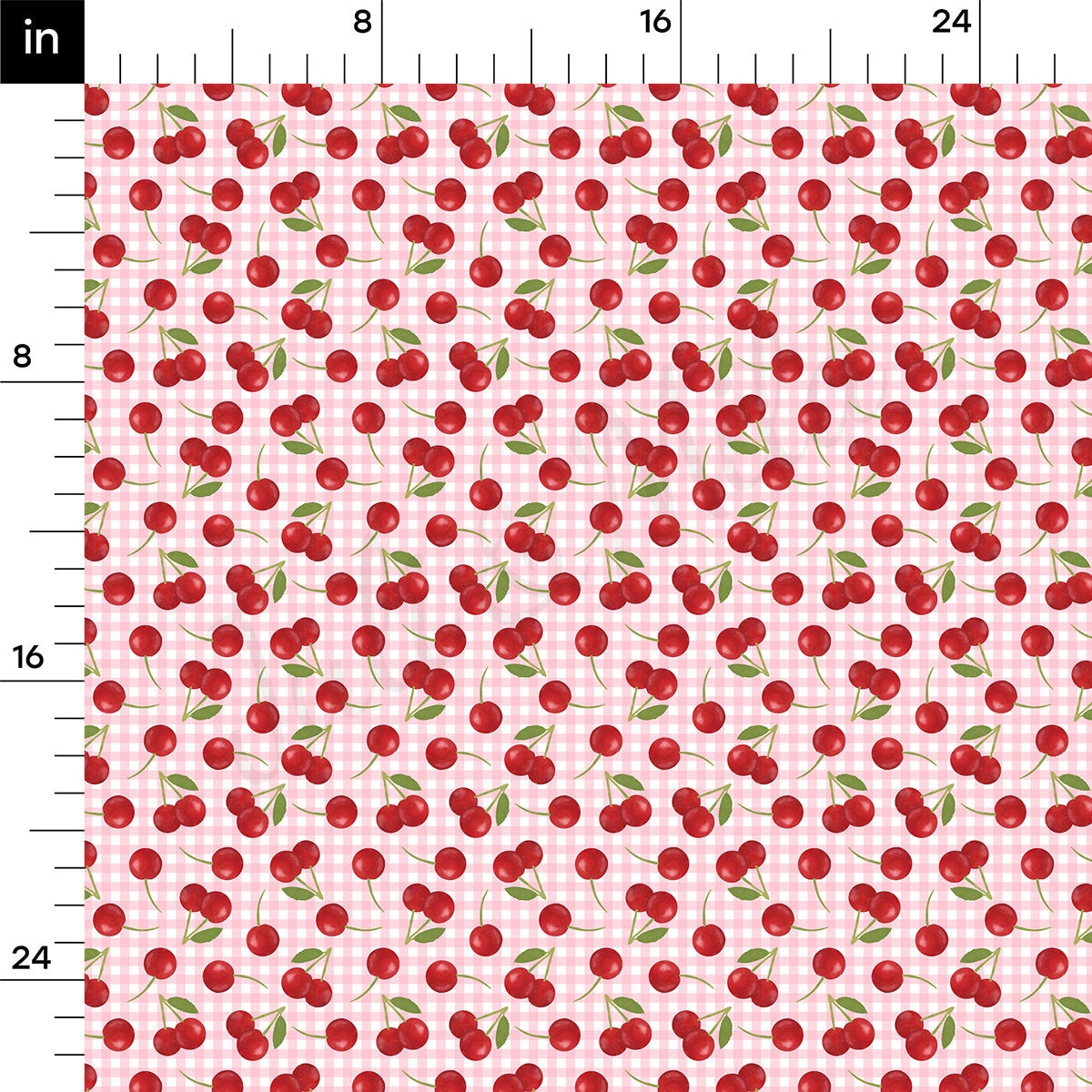 100% Cotton Fabric CTN2709 Cherry Cherries