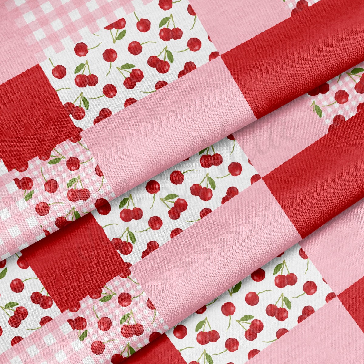 100% Cotton Fabric CTN2710 Cherry Cherries