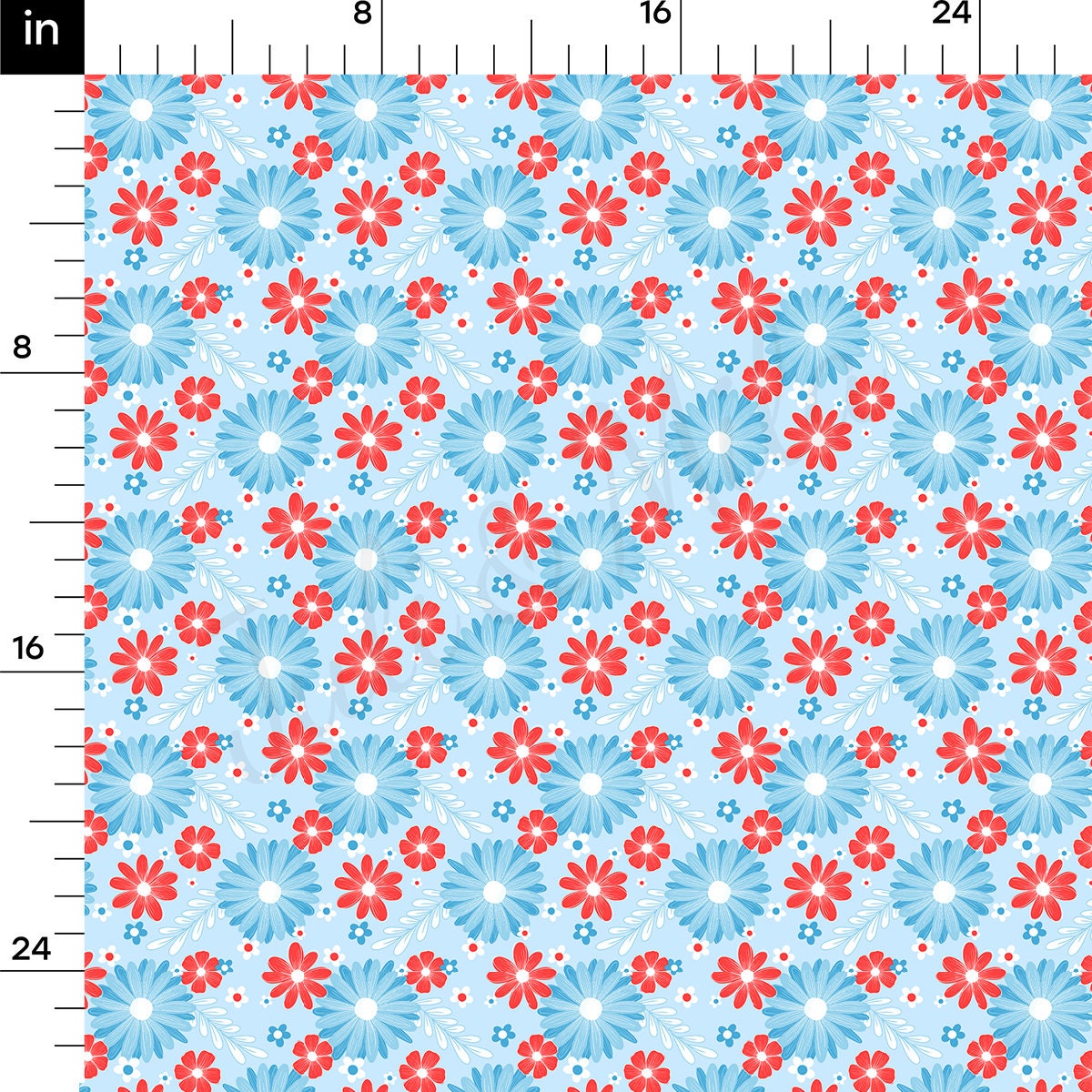 100% Cotton Fabric CTN2742 4th of July Patriotic
