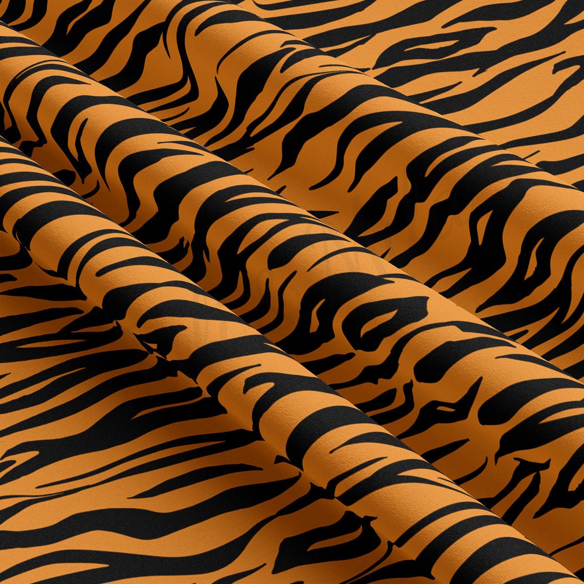 DBP Fabric Double Brushed Polyester DBP2722 Tiger