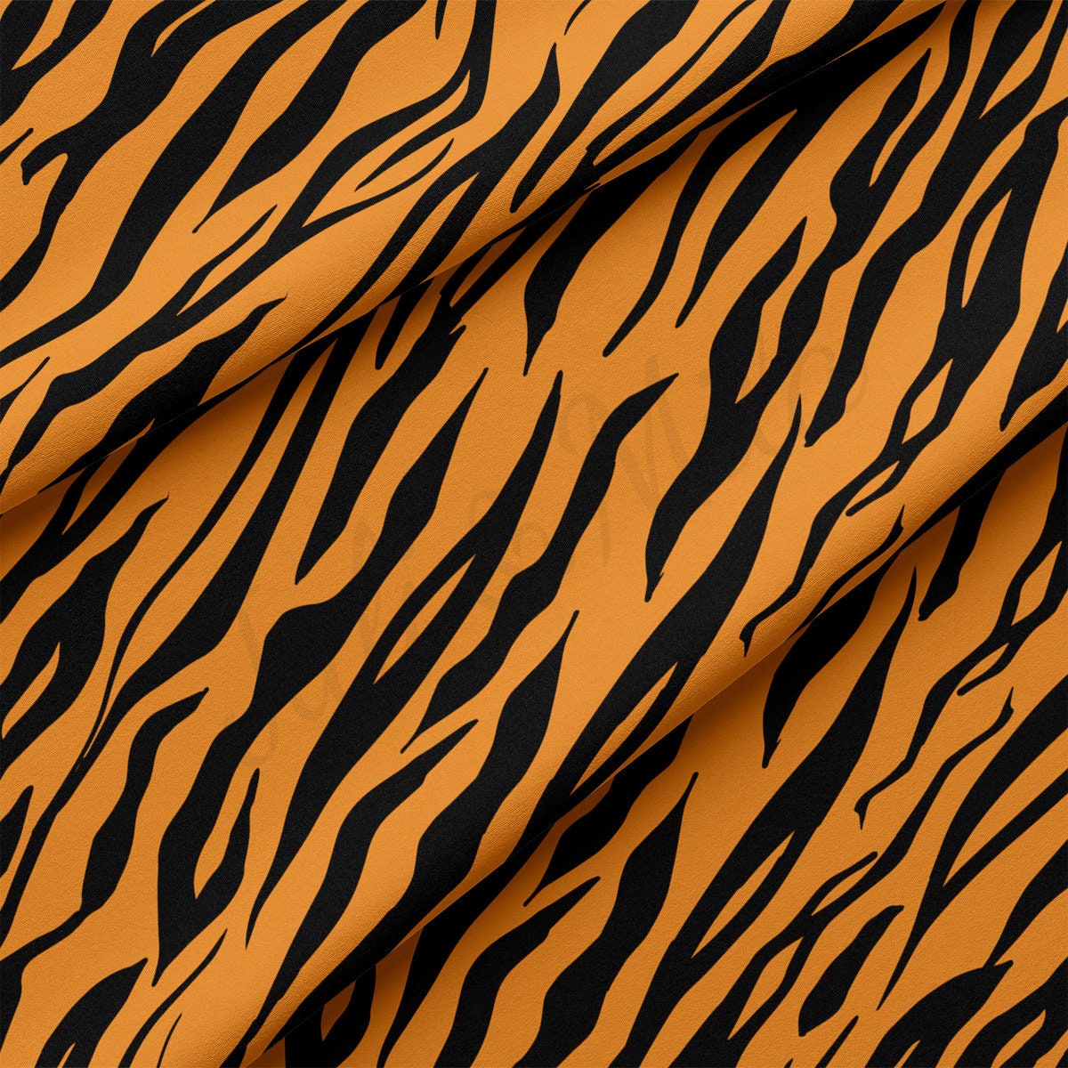 DBP Fabric Double Brushed Polyester DBP2722 Tiger