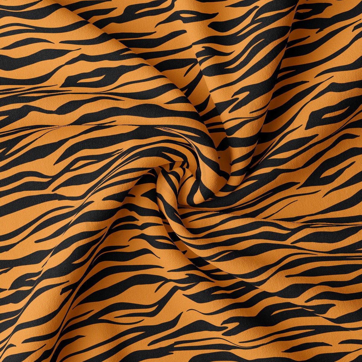 DBP Fabric Double Brushed Polyester DBP2722 Tiger