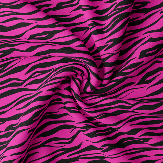 DBP Fabric Double Brushed Polyester DBP2723 Tiger