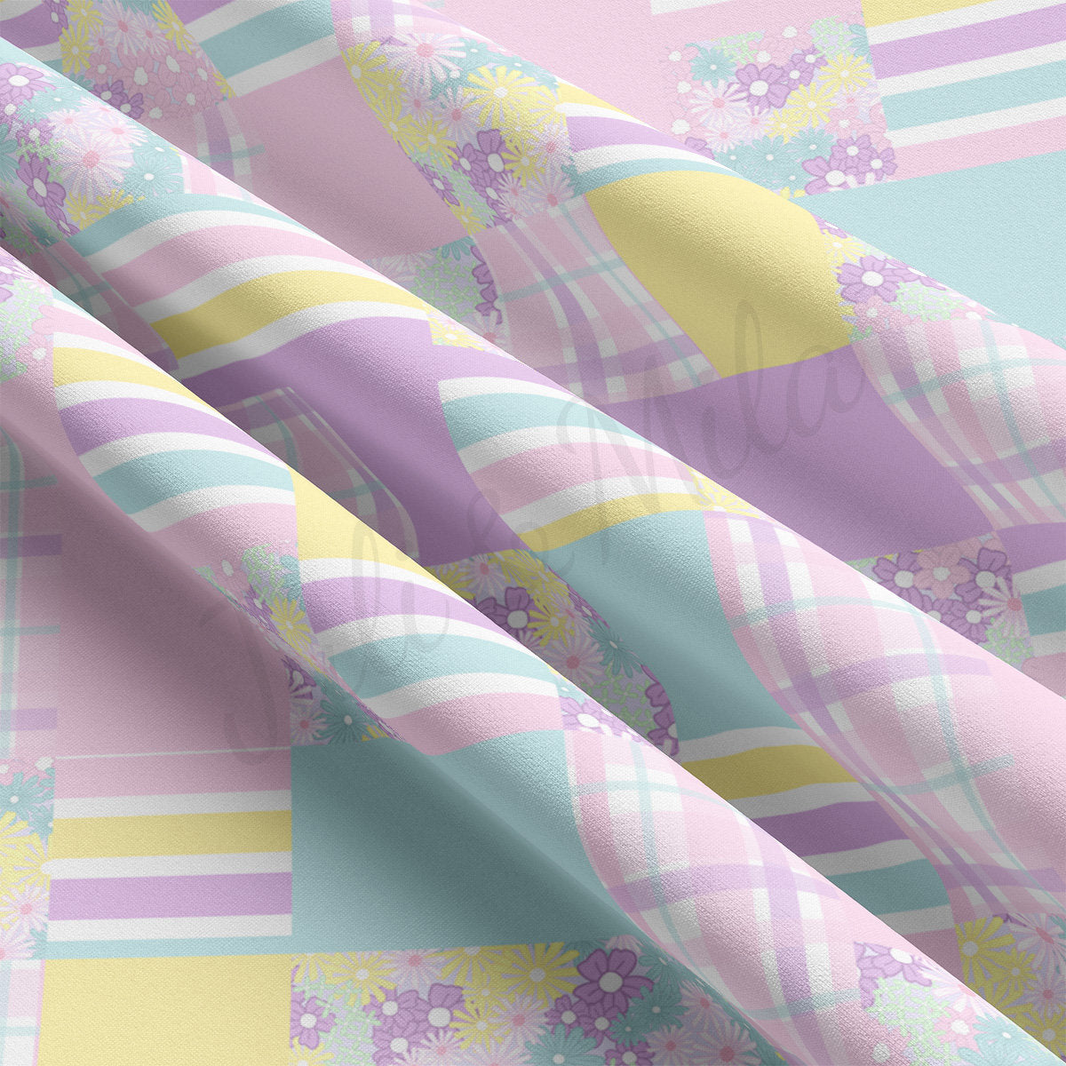 DBP Fabric Double Brushed Polyester DBP2729 Floral